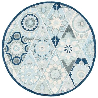 SAFAVIEH Handmade Suzani Nortrun Floral Trellis Wool Rug