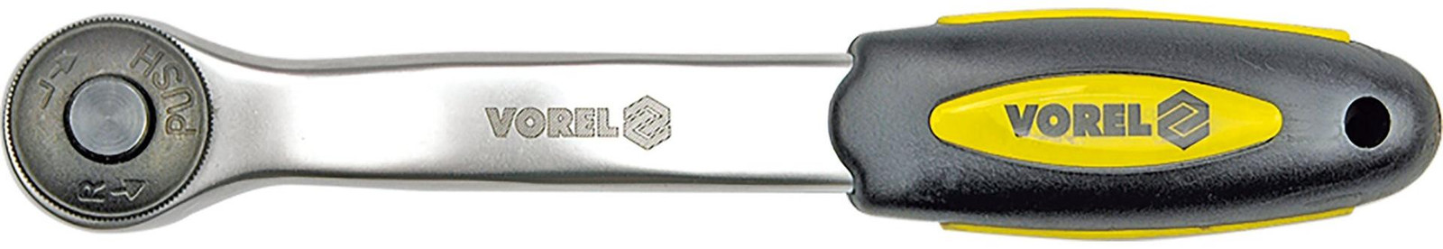 TRIZERATOP Ratsche 1/2 inch gebogen 72 tanden CrV-staal