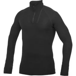 Woolpower ZIP Turtleneck 200 Black, Größe XXL