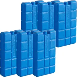 Kühlelemente 6er Set – 200g Kühlakkus für Kühltasche & Kühlbox – Kleine Kälteakkus für Unterwegs, Camping & Picknick – Blau, langanhaltend kühlend