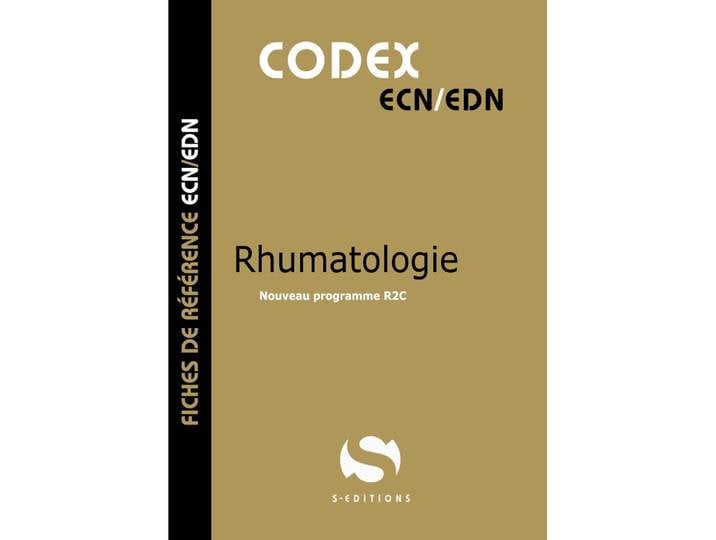 Codex Rhumatologie (Broché)