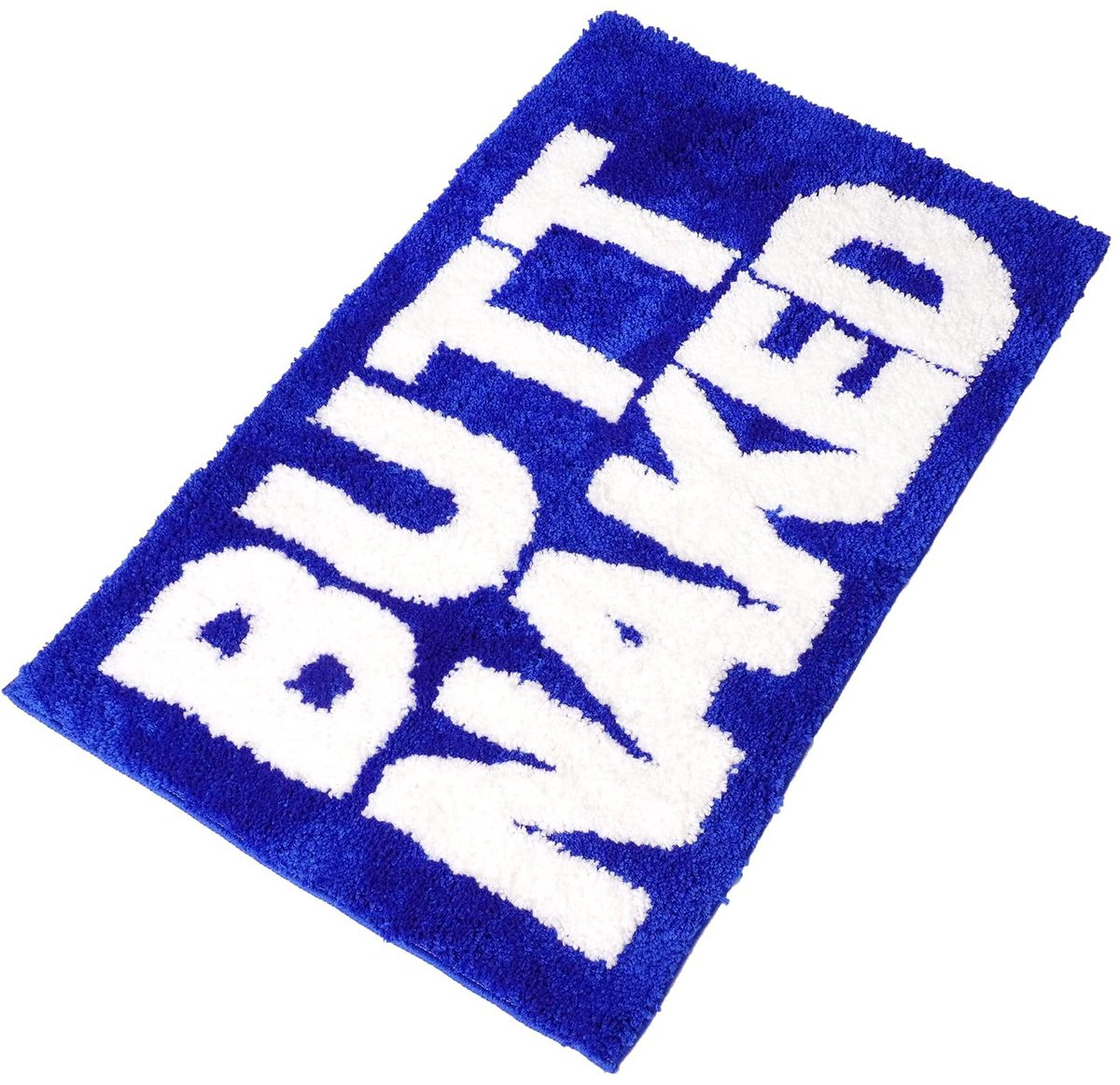 Badmat met grappige tekst, antislip en absorberend voor volwassenen