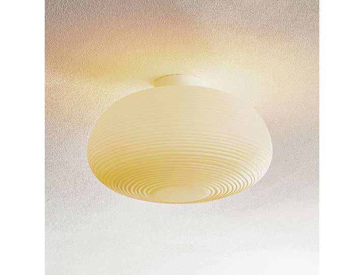 Rituals 2, plafonnier, verre, Ø 34 cm - Foscarini - Salon / séjour - Design - Boule