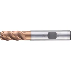 PFERD TOOLS VHM-Fräser Ø20mm, 4 Schneiden, 2xDC, Radius 3mm, AlTiN / TiSiXN beschichtet, Schaft HB - 23000945