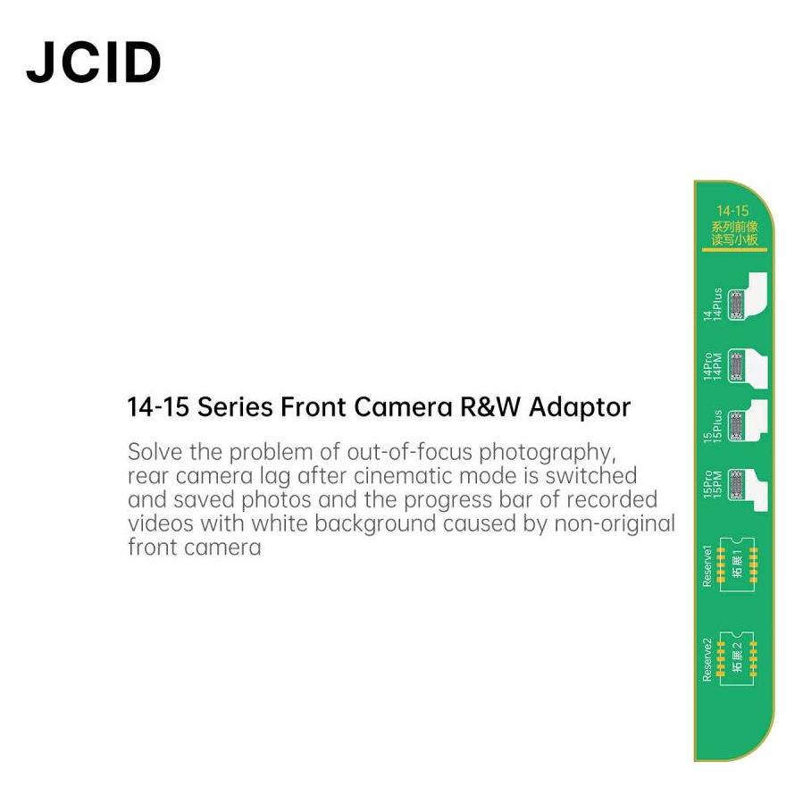 JCID V1SE Frontkamera-Lese- und Schreibadapter für die 14-15er-Serie (67342342)