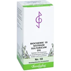 Biochemie 10 Natrium sulfuricum D 6