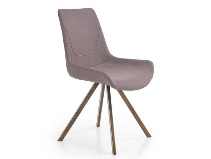 Chaise design en tissu de polyester