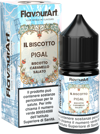 Flavourart Pigal Aroma Mini Shot 10ml Biscotto Caramello Salato