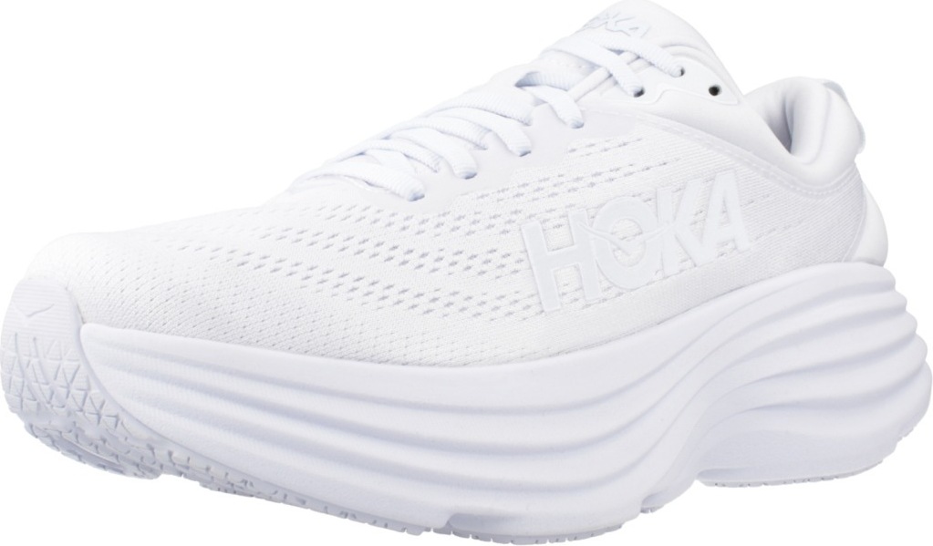 Hoka One One Bondi 8 Triple White (Women's) - EU 38 2/3