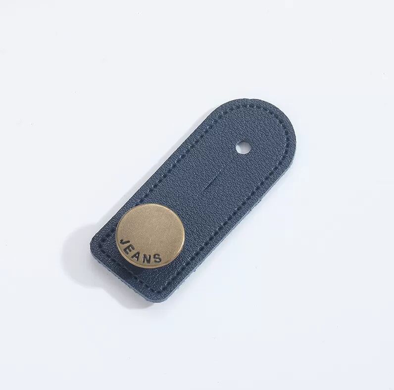 INF Leder Taillenerweiterer für Hosen, 5er Pack Blau