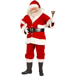 Thetru Authentisches Weihnachtsmann Kostüm (XXL)