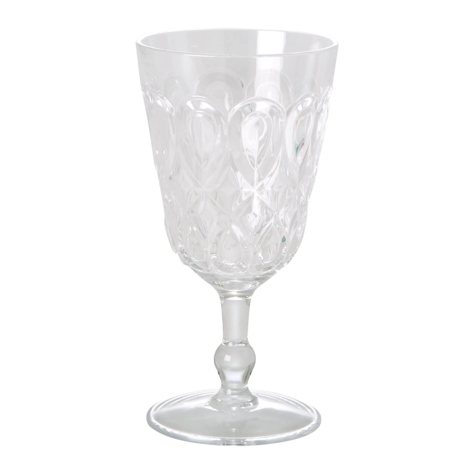 RICE wijnglas acryl helder