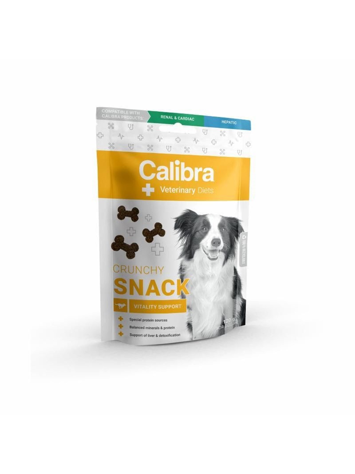 Calibra VD Dog Crunchy Snack Vitality Support 120