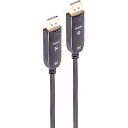 SHVP BS30-16065 - DisplayPort 1.4 AOC Hybrid Kabel, 8K 60 Hz, 7,5 m