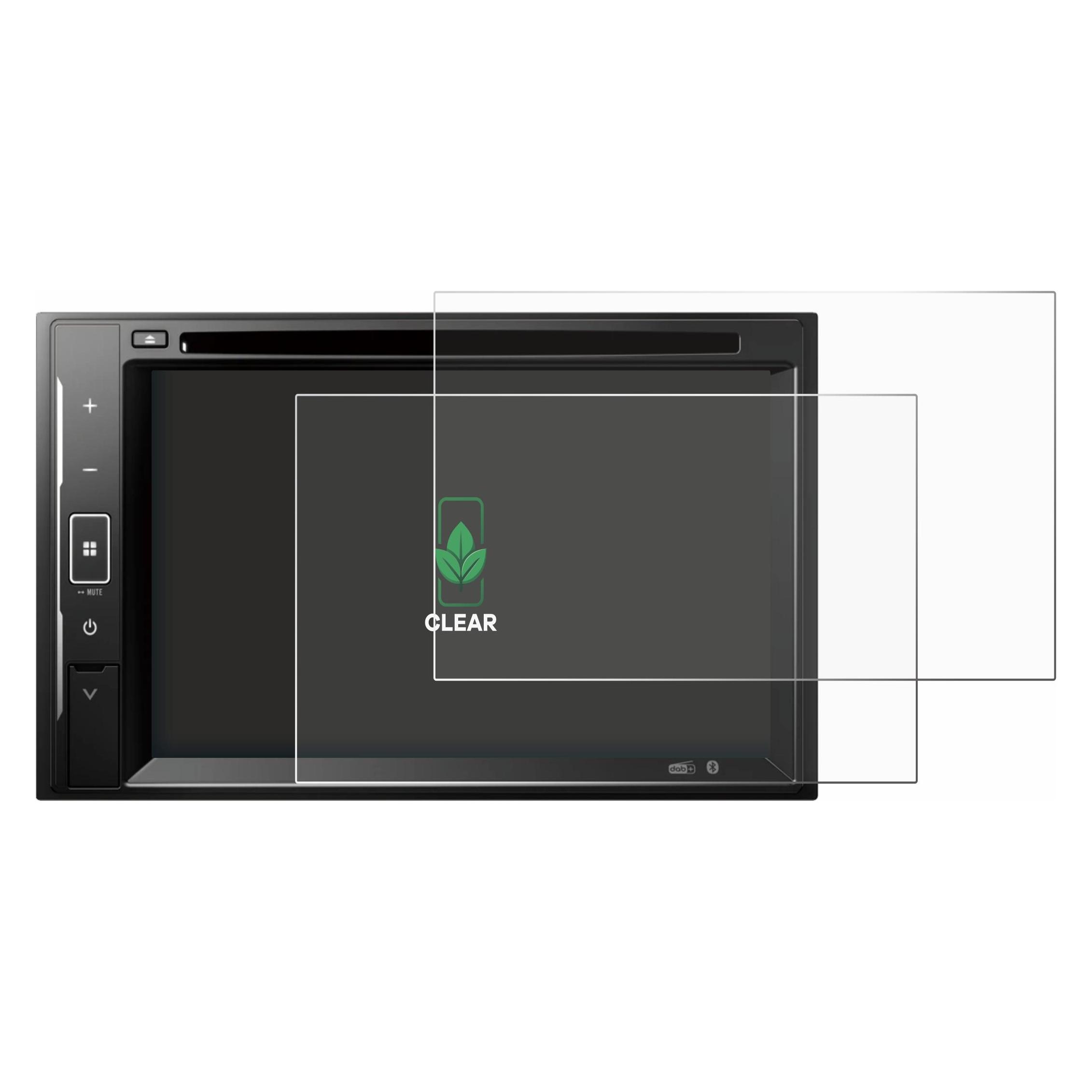 ScreenLeaf Schutzfolie für Pioneer DMH-A240DAB Displayschutz Display Schutz Folie Klar Transparent (6162965)