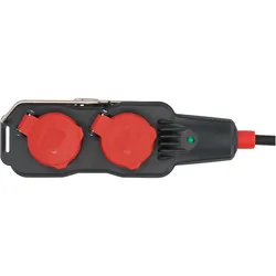 Brennenstuhl, Verlängerungskabel, 9161150161 Strom Verlängerungskabel 16 A Schwarz, Rot 15 m H07RN-F (15 m)