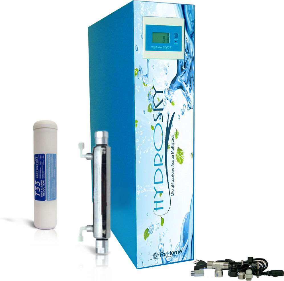 Depuratore Acqua Hydrosky Forhome® A Microfiltrazione Everpure Sotto Lavello Acq