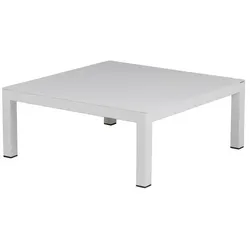 Outdoor Couchtisch Fiam DOMINO, 70 x 70 x 28 cm, weiß