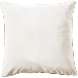 Pichler Dekokissenhülle Melva 51x51 cm | kristall - weiß