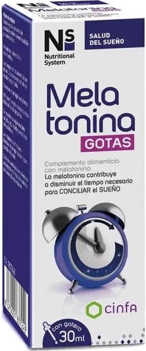 NS Nutritional System Ns Melatonina Gotas 30ml