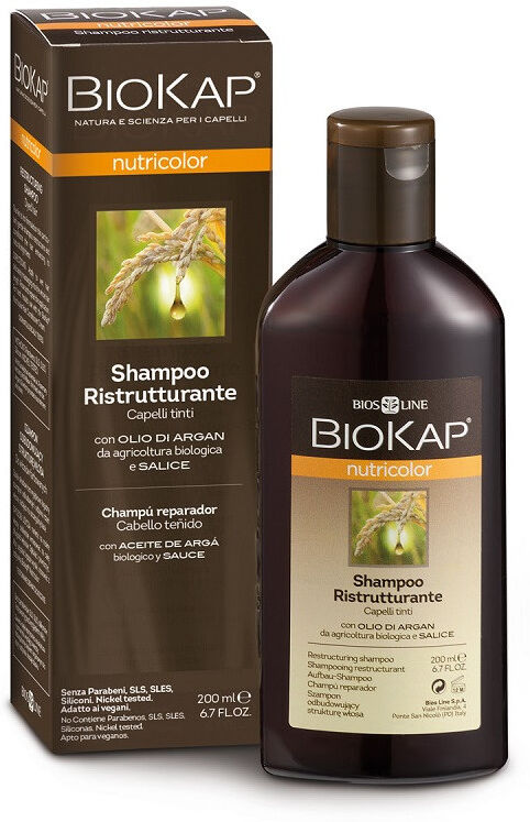 Bios Line Biokap Nutricolor Shampoo Ristrutturante 200 Ml