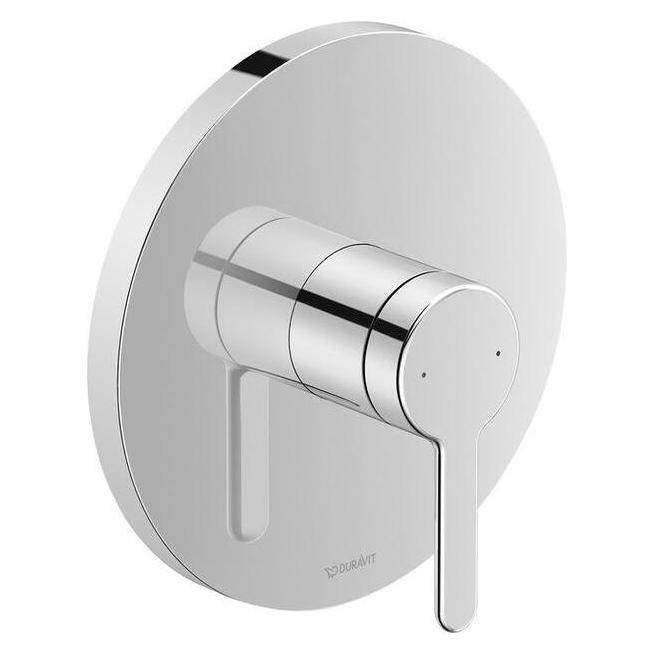Duravit Einhebel-Brausemischer C.1 Unterputz, rund chrom (C14210010010)