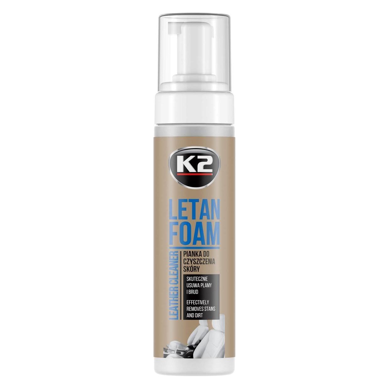 GCS K2 LETAN Pianka do czyszczenia skóry, 200 ml (44835782)