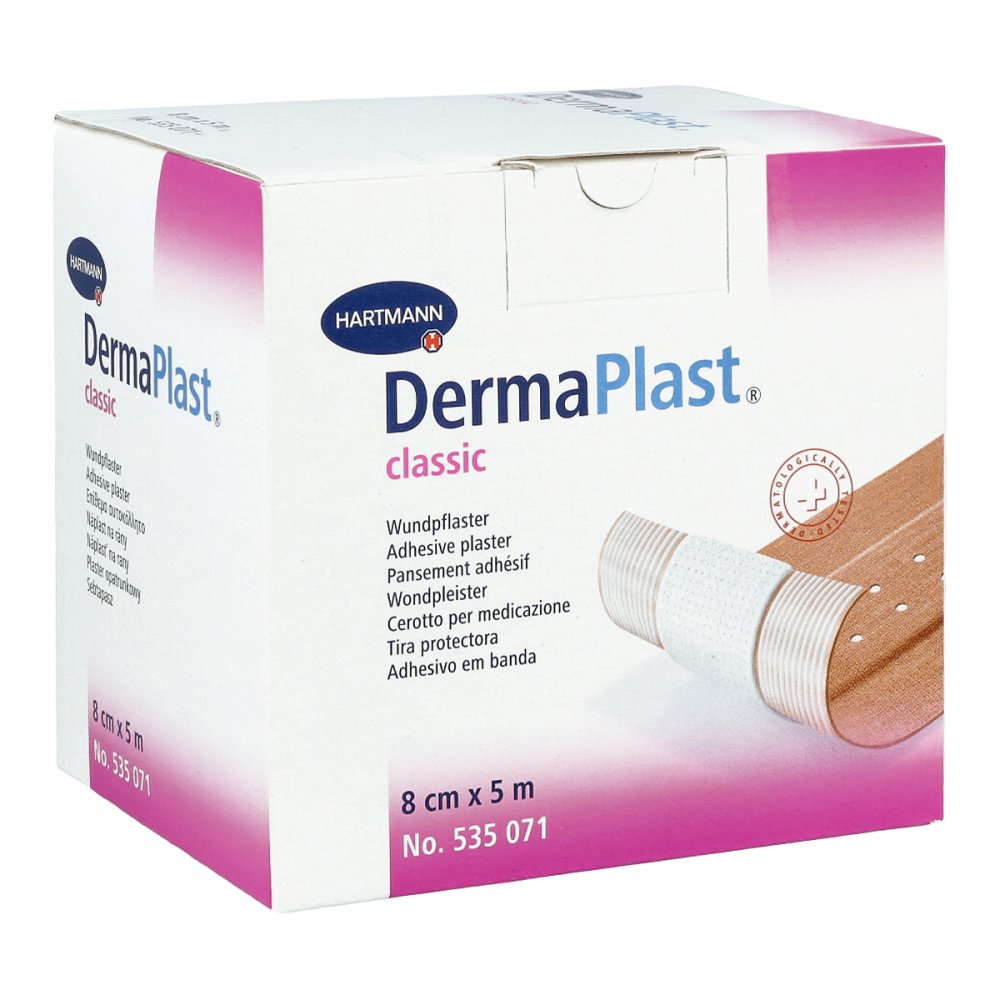 PAUL HARTMANN AG Dermaplast Classic Wundpflaster 8 cmx5 m 03645884