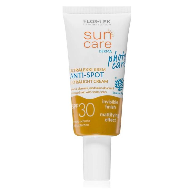Floslek Sun Care Derma Photo Care Ultralight Anti-Spot Face Cream Spf30 30Ml (SPF 30, 30 ml) (35590687)