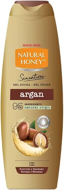 Natural Honey Argan Elixir Badegel 600 ml