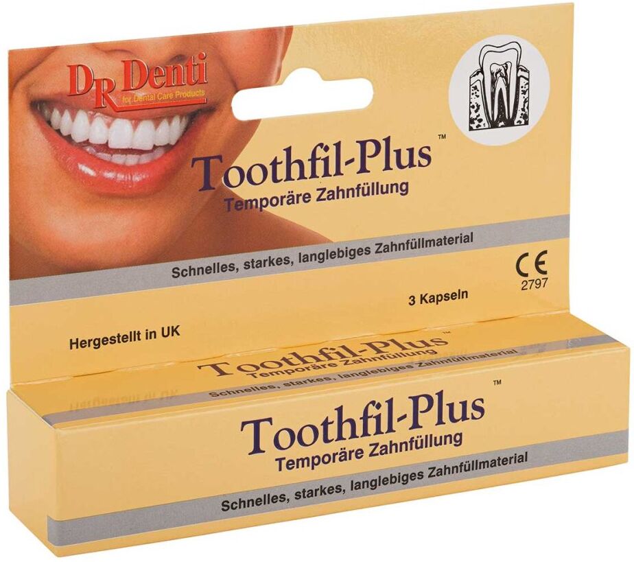 Zahnzement Füllmaterial Toothfil-plus Kapseln 3stk