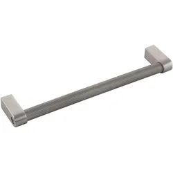 Furnipart, Möbelgriff, Regular Küchengriff (Möbelgriff) Breite 206 mm Edelstahl gerändelt