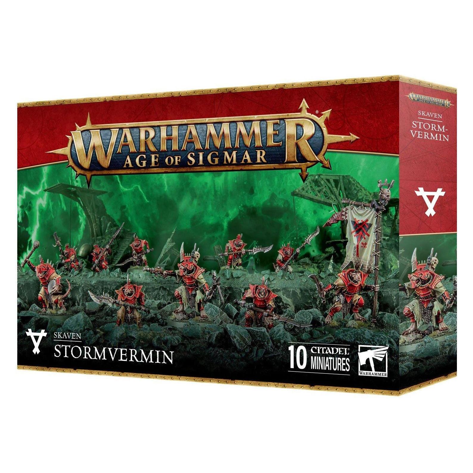 Games Workshop Warhammer AoS - Skaven Vermines de Choc (Kunststoff) (90-07)