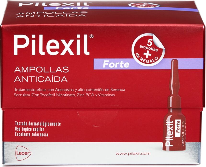Pilexil Ampollas anticaída Forte 15+5 .