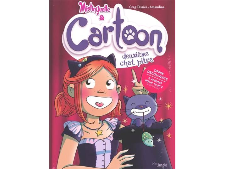 Pack découverte Mistinguette & Cartoon Tome 01 & Tome 02 (BD)