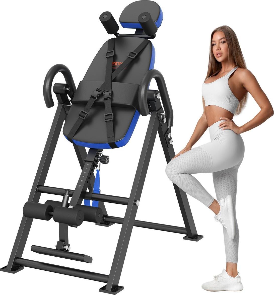 Inversion Table Foldable Strength Training Equipment Hang Exercise Bench