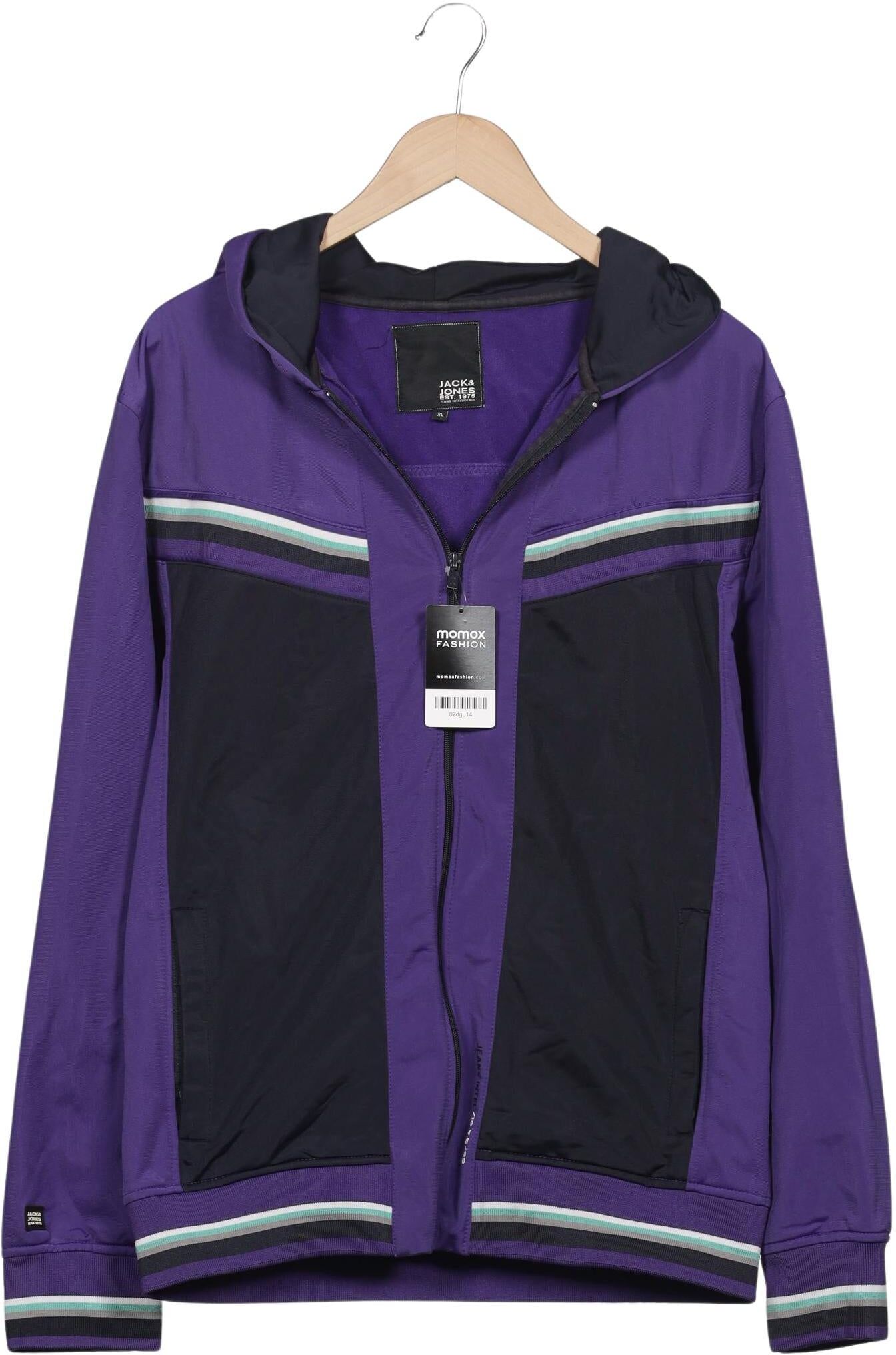 Jack & Jones Herren Jacke, Lila, Gr. XL, Synthetik - Second Hand
