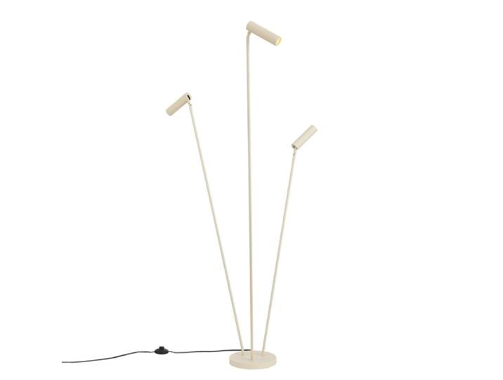 Lampadaire moderne beige 3 lumières GU10 35mm - Thomas