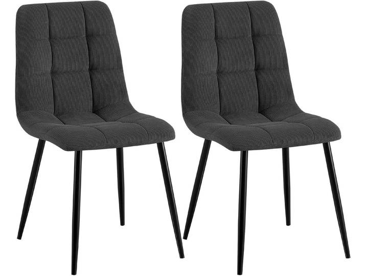 CLP Esszimmerstuhl Tilde (2er Set), mit Rückenlehnen, bis 150 kg