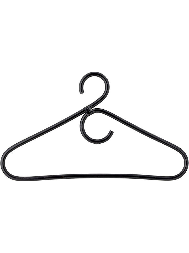 Bloomingville Kleiderbügel "Arch" in Schwarz - (B)26 x (H)42 cm - onesize