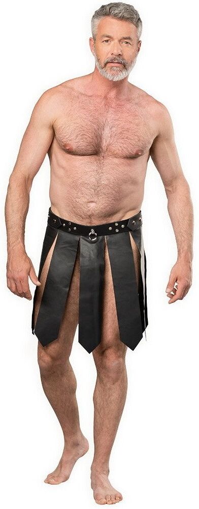 Rimba Jupe Homme en Cuir