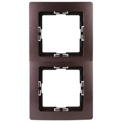 Kopp 308526064 Abdeckrahmen 2-fach PAR pali