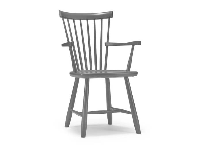 Stolab Lilla Åland Armlehnstuhl Dunkelgrau (Birke)