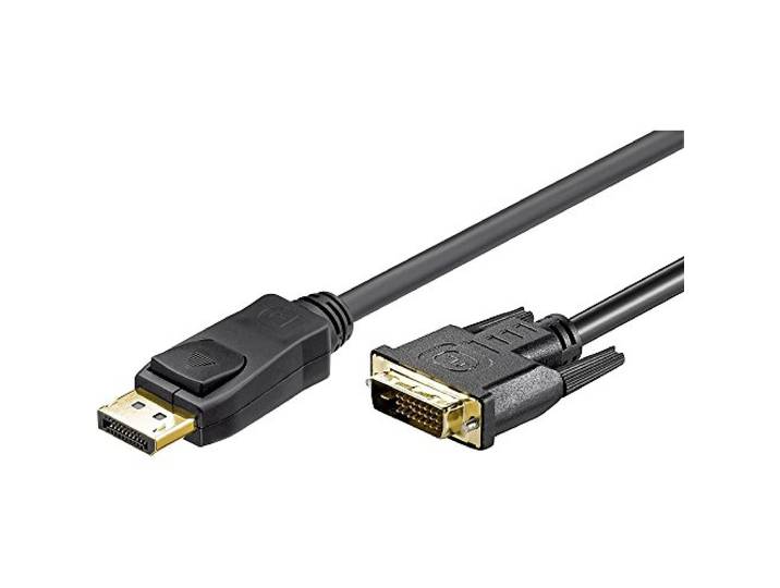 goobay Wentronic 51960 DP/DVI videokabel 1 m zwart