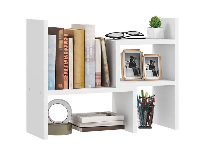 ComfortXL Regal De-16691 modulares Design, vielseitig Weiß, 17.5x39.5x34.5 cm, Büromöbel, Schreibtische