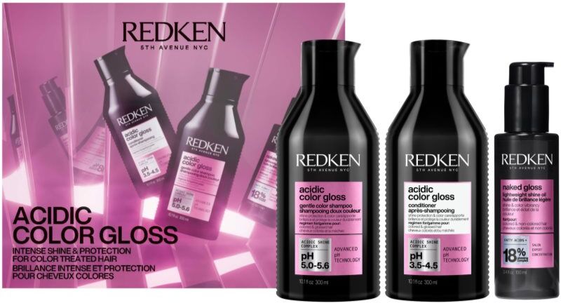 Redken Acidic Color Gloss coffret cadeau pour cheveux colorés