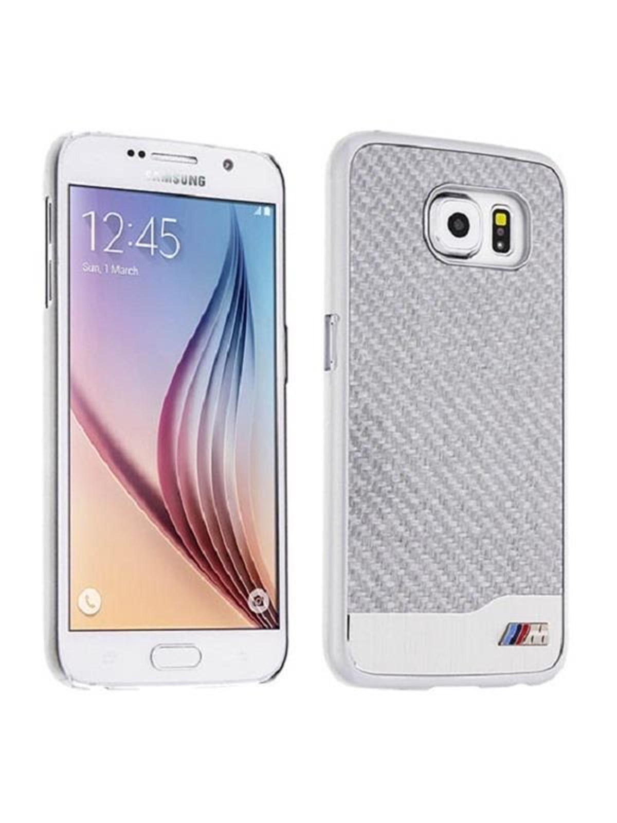 BMW Hardcase case for Samsung Galaxy S6 - silver