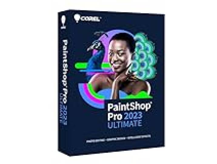 Corel Paintshop Pro 2023 Ultimate Logiciel de retouche de photos et de conception graphique PC Key Card
