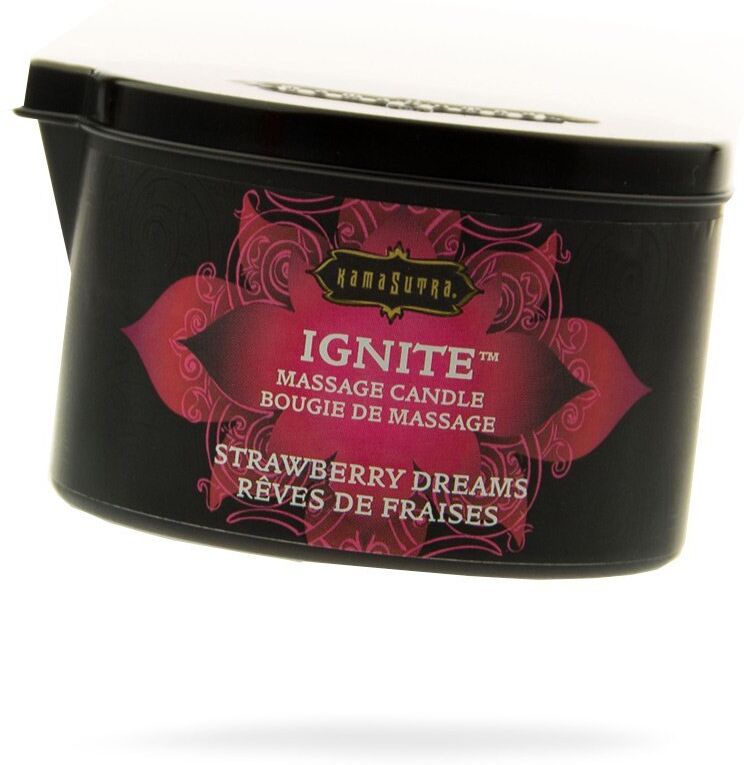 Kamasutra Bougie de massage Fraise