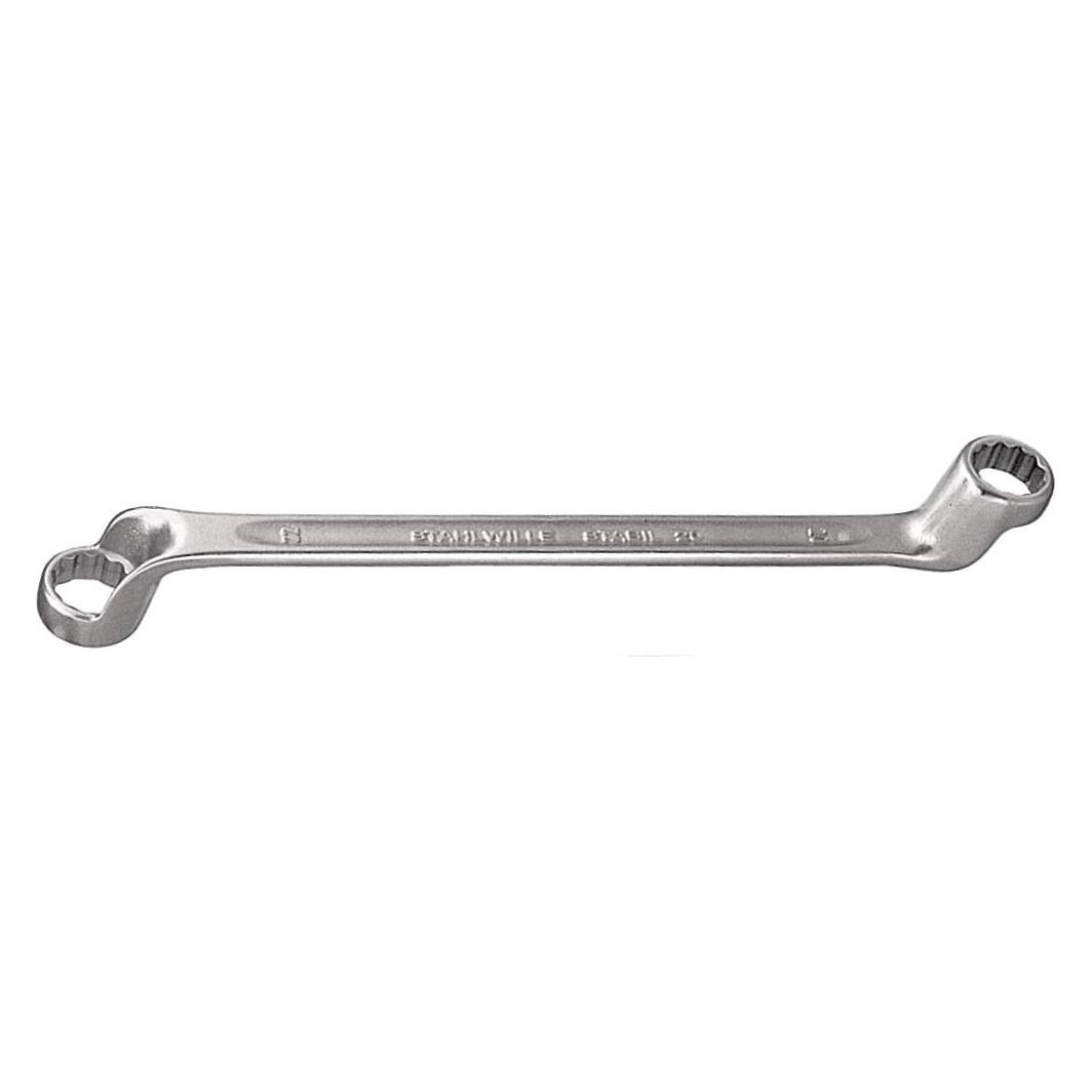 Stahlwille Doppelringschlüssel tiefgekröpft 22x24 (22 mm, 24 mm) (41042224)